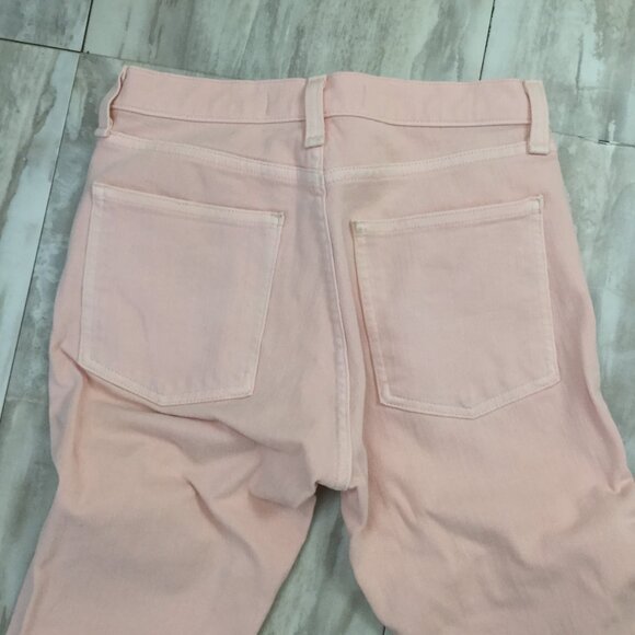 Veronica Beard Debbie Millennial Pink 10" Skinny Jeans 25 - Picture 6 of 11